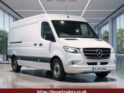 Used Mercedes Sprinter Progressive 141 HP (103 kW) 2021 White Van