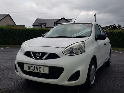 White Used 2013 Nissan Micra Visia Hatchback | £3,695 (A bit pricey)