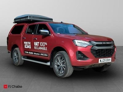Red New 2025 Isuzu D-Max Pickup | £39,990 (A bit pricey)