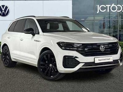 Used VW Touareg Black Edition 231 HP (169 kW) 2020 White SUV