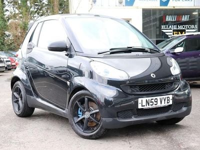 Used Smart ForTwo Cabrio Passion 2009 Black Cabriolet