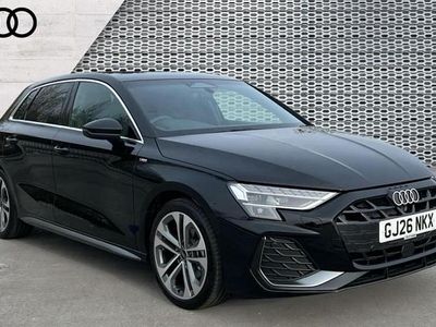 Ny Audi A3 S-Line 116 HK (85 kW) 2026 Svart
