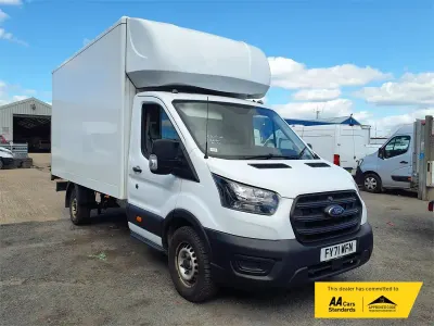 Used Ford Transit S 130 HP (95 kW) 2021 White Cabriolet