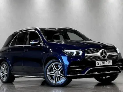 Used Mercedes GLE350 AMG line 320 HP (235 kW) 2020 Blue SUV