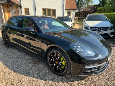Used Porsche Panamera 4 E-Hybrid 2020 Black Hatchback