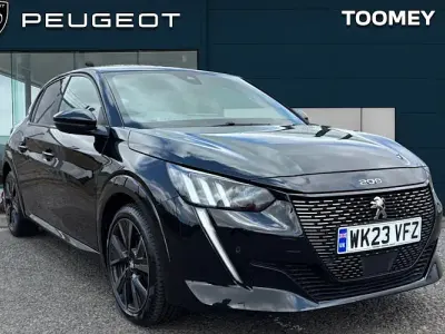 Used Peugeot 208 GTi 131 HP (96 kW) 2023 Black Hatchback