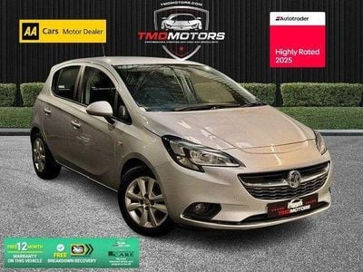 Used Vauxhall Corsa Design Edition 90 HP (66 kW) 2015 Silver Hatchback
