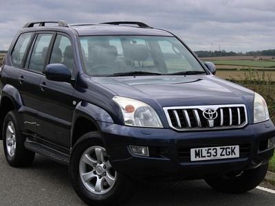 Used Toyota Land Cruiser 245 HP (180 kW) 2003 Blue SUV