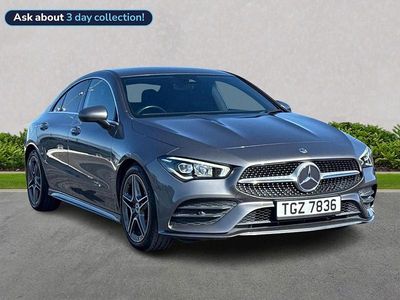 Used Mercedes CLA180 AMG line 136 HP (100 kW) 2021 Grey Sedan