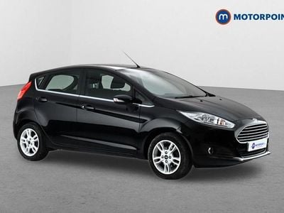 Used Ford Fiesta Zetec 82 HP (60 kW) 2017 Black Hatchback