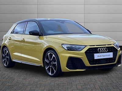 Used Audi A1 Black Edition 95 HP (69 kW) 2022 Python yellow SUV