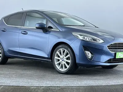 Used Ford Fiesta Titanium 101 HP (74 kW) 2019 Blue Hatchback