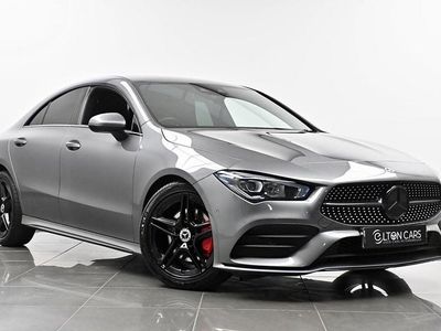 Used Mercedes CLA200 AMG Line Premium 163 HP (119 kW) 2021 Grey Coupe