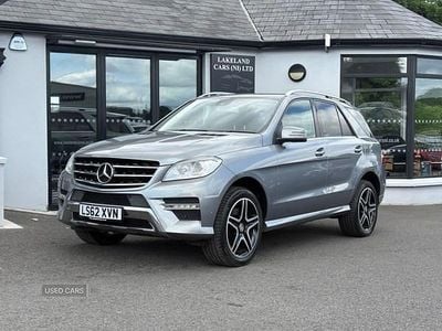 Silver Used 2012 Mercedes ML350 SUV | £10,995