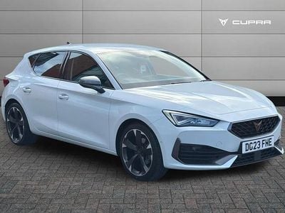 Used Cupra Leon 150 HP (110 kW) 2023 White Hatchback