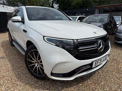 Used Mercedes EQC400 AMG line 300 kW (408 HP) 2022 White SUV