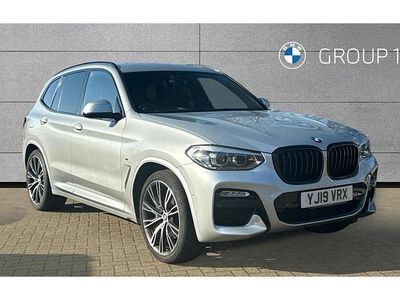 Used BMW X3 M Sport 190 HP (139 kW) 2019 Glacier silver SUV