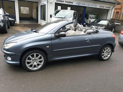 Used Peugeot 206 Allure 138 HP (101 kW) 2007 Grey Cabriolet