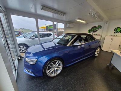 Used Audi A5 Cabriolet Advanced 500 HP (367 kW) 2015 Blue Cabriolet