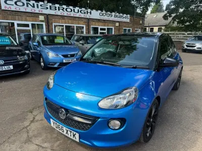 Used Vauxhall Adam 69 HP (50 kW) 2016 Blue Hatchback