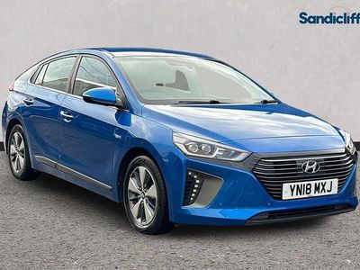 Blue Used 2018 Hyundai Ioniq Premium SE Hatchback | £9,917 (Fair price)