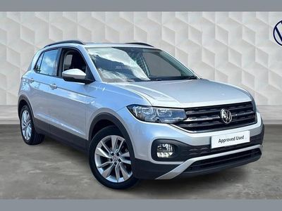 Used VW T-Cross SE 95 HP (69 kW) 2019 Silver SUV