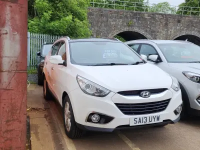 Used Hyundai ix35 Premium 115 HP (84 kW) 2013 White SUV