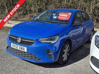 Used Vauxhall Corsa 75 HP (55 kW) 2021 Blue Hatchback