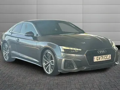 Used Audi A5 S-Line 204 HP (150 kW) 2021 Grey Coupe