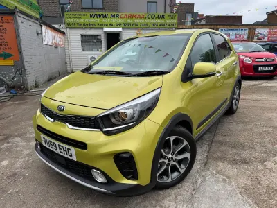 Used Kia Picanto X-Line 84 HP (61 kW) 2019 Green Hatchback