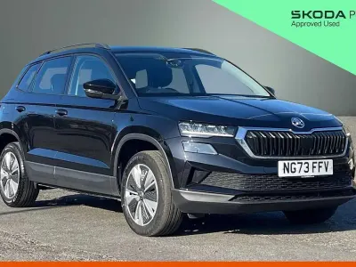 Używany Skoda Karoq SE Drive 150 KM (110 kW) 2024 Czarny SUV