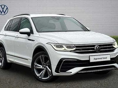 Used VW Tiguan R-line Edition 150 HP (110 kW) 2023 White SUV