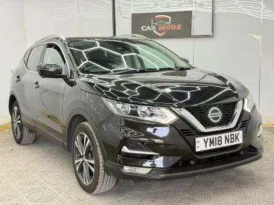 Used Nissan Qashqai N-Connecta 110 HP (80 kW) 2018 Black SUV