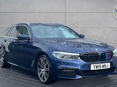 Used BMW 520 M Sport 190 HP (139 kW) 2019 Blue Estate