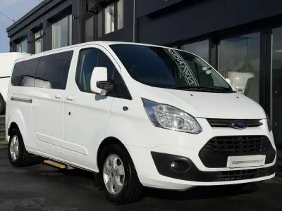 Used Ford Tourneo Custom Titanium 130 HP (95 kW) 2019 White Van
