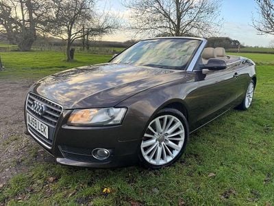 Used Audi A5 Cabriolet 2009 Brown Cabriolet