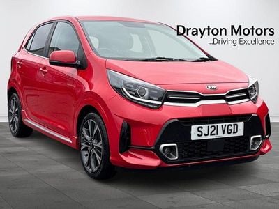Used Kia Picanto GT-Line 99 HP (72 kW) 2021 Red Hatchback