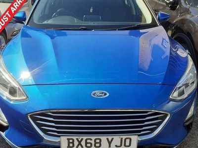 Begagnad Ford Focus Titanium X 125 HK (91 kW) 2018 Blå Halvkombi