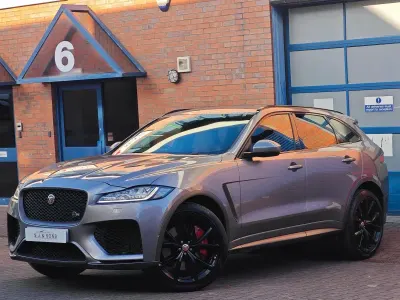 Used Jaguar F-Pace Supercharged 550 HP (404 kW) 2019 Grey SUV