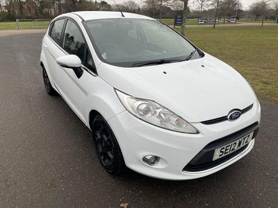 White Used 2012 Ford Fiesta Zetec Hatchback | £2,500 (Fair price)
