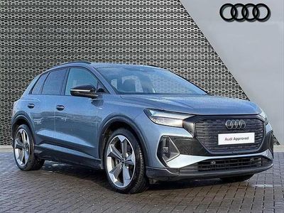 Used Audi Q4 e-tron Black Edition 206 kW (281 HP) 2025 Blue SUV