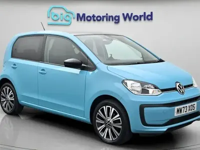 Used VW up! Black Edition 65 HP (47 kW) 2023 Blue Hatchback