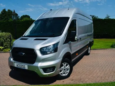 Used Ford Transit Trend 130 HP (95 kW) 2024 Silver Van