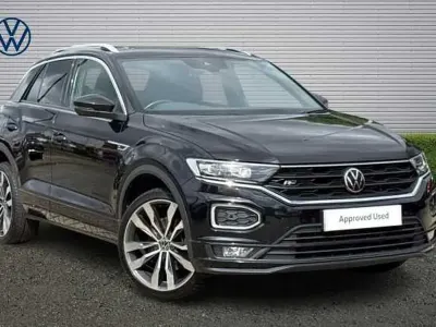 Used VW T-Roc R-line 150 HP (110 kW) 2022 Black SUV
