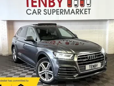 Used Audi Q5 S-Line 190 HP (139 kW) 2019 Grey SUV