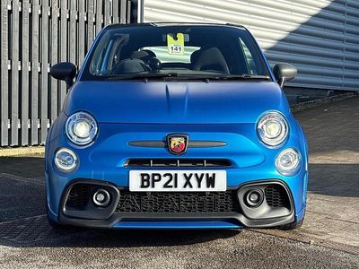 Used Abarth 595C Competizione 180 HP (132 kW) 2021 Blue Cabriolet