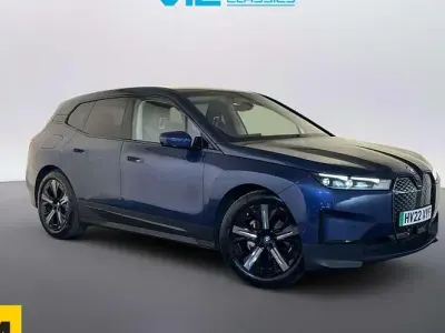 Used BMW iX Sport Line 239 kW (326 HP) 2022 Blue SUV