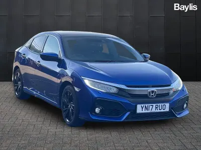 Käytetty Honda Civic Prestige 182 HP (133 kW) 2017 Sininen Viistoperä