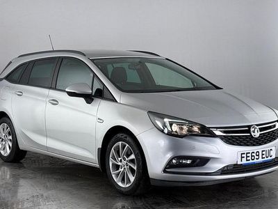 Used Vauxhall Astra Design Edition 136 HP (100 kW) 2019 Silver Estate