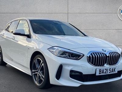 Used BMW 118 M Sport 134 HP (98 kW) 2021 White Hatchback